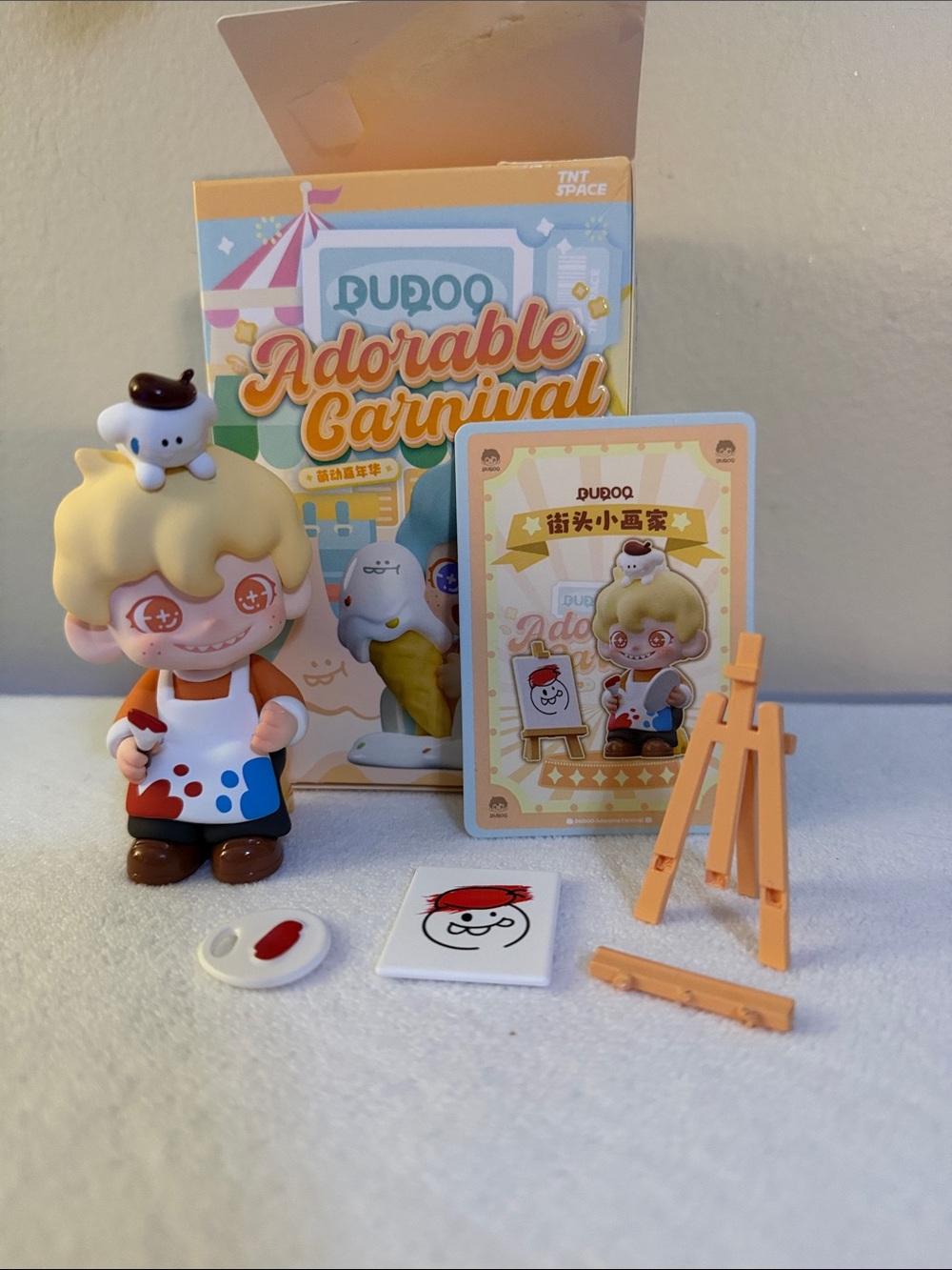 Adorable Dudoo Carnival Artist Figure - Blonde